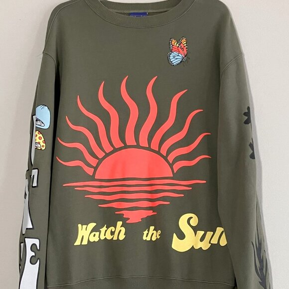 Coney Island Picnic Graphic Sweatshirt - Picture 1 of 8